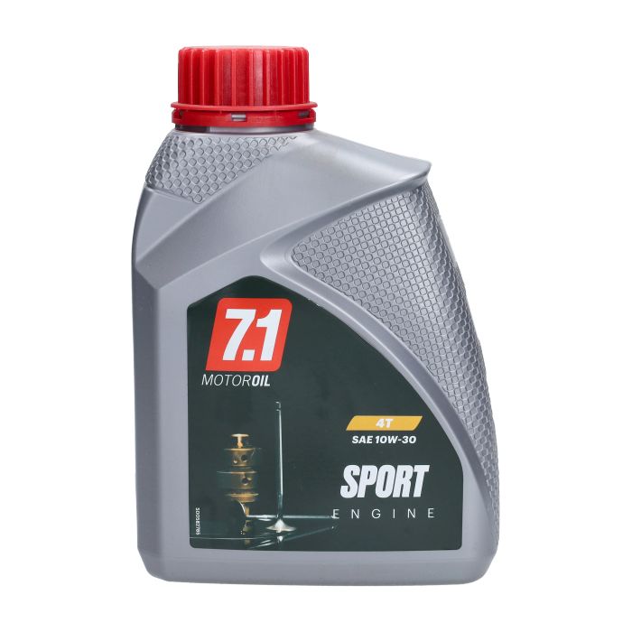 Huile moteur Malossi 10W30 synthétique 1L - vue 3
