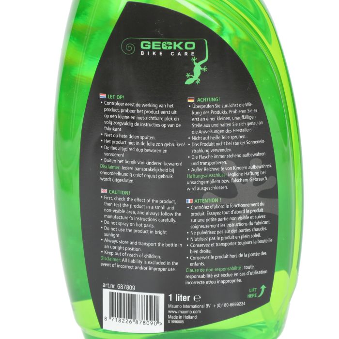 Spray nettoyant Gecko Super Dégraissant 1L - vue 3