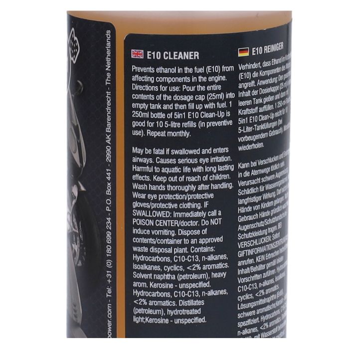 Nettoyage de l'E10 5 in 1 Bouteille 250 ml - vue 6