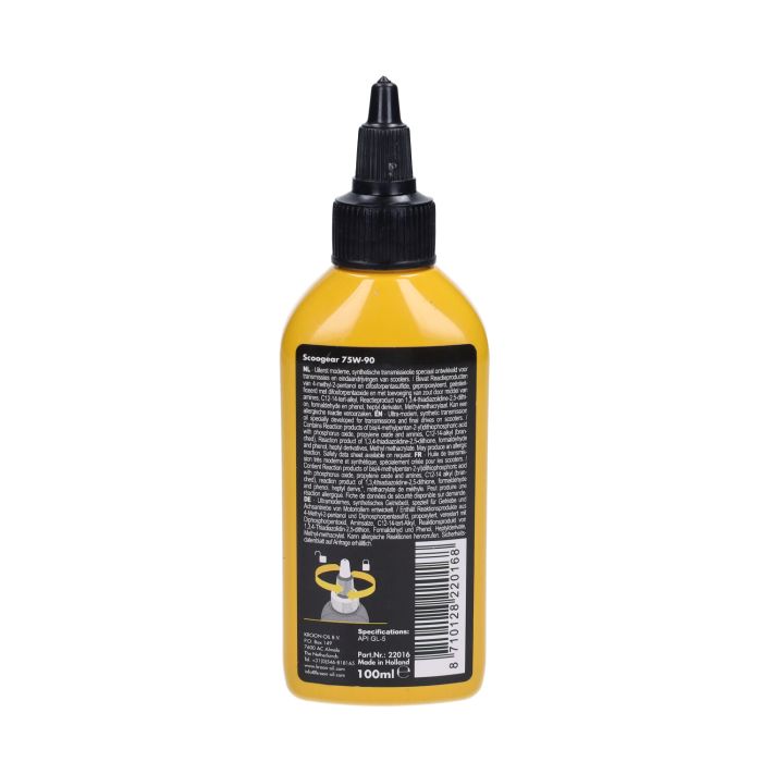 Huile de transmission Kroon 75W90 100 ml - vue 4
