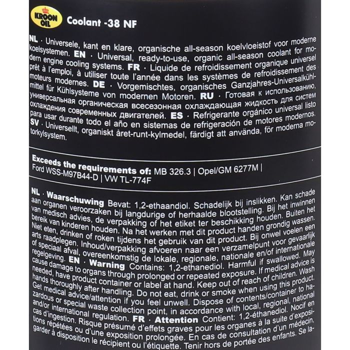 Liquide de refroidissement Kroon 1L - vue 4
