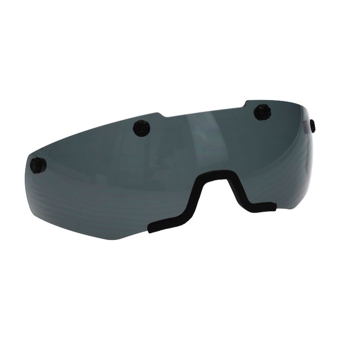 Visière LEM pour casque pedelec/scooter anti-rayures UV380 fumée - vue 2