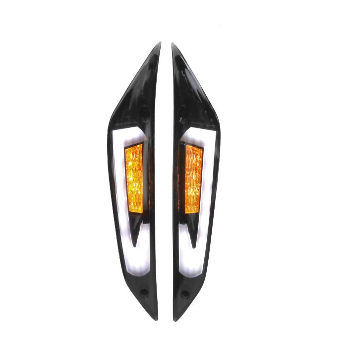 Jeu de clignotants Power1 dirigé tube EVO-4 fumée Zip 2000 - vue 4