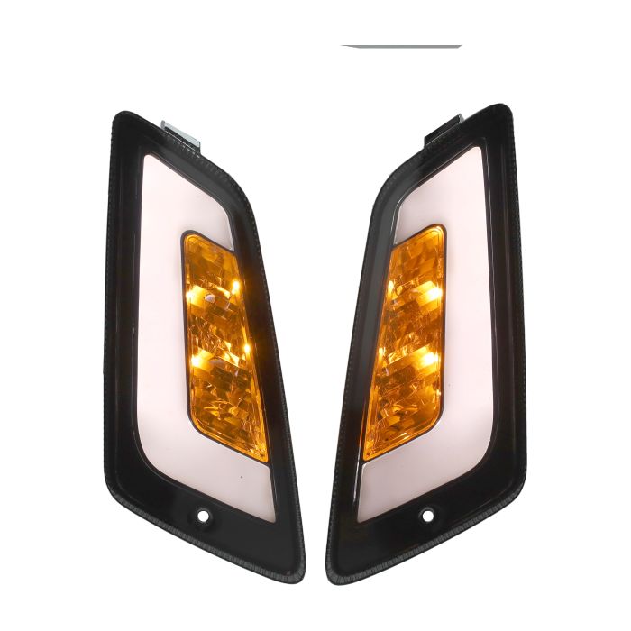 Jeu de clignotants Power1 dirigé tube homologué pour fumée GTS 125cc, GTS 250cc, GTS Super 300cc - vue 3
