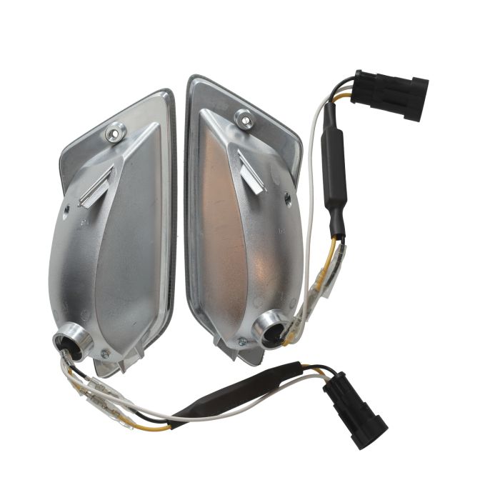 Jeu de clignotants Power1 dirigé tube homologué pour fumée GTS 125cc, GTS 250cc, GTS Super 300cc - vue 4