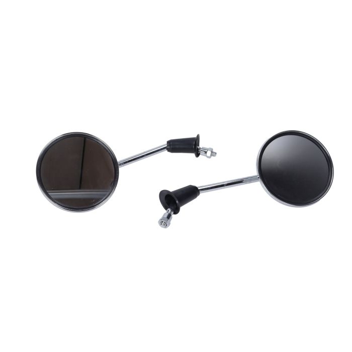 Paire de rétroviseurs Agm m8 chrome BTC Riva 2 - vue 2
