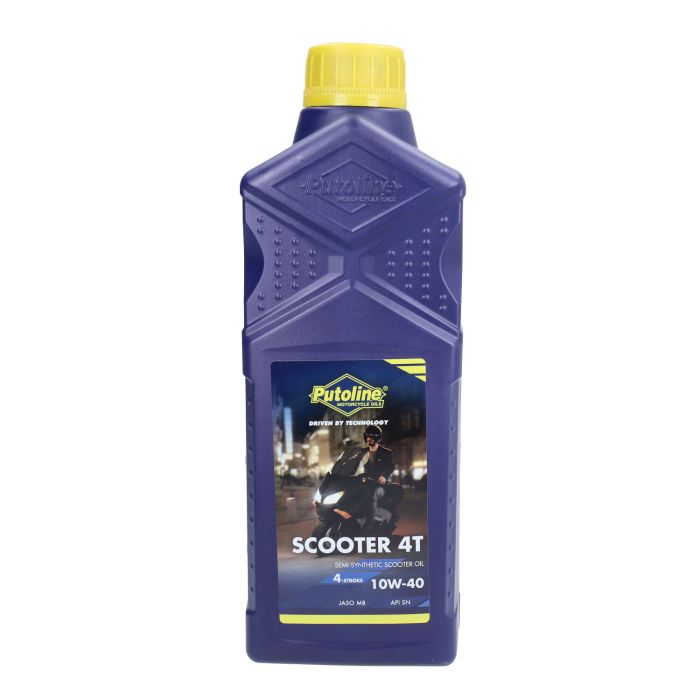 Huile moteur Putoline 10W40 demi-synthèse scooter 4T 1L - vue 6