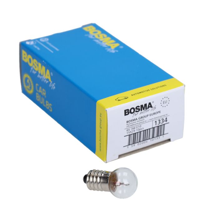 Lampe Bosma 6V 3W E10 - vue 2