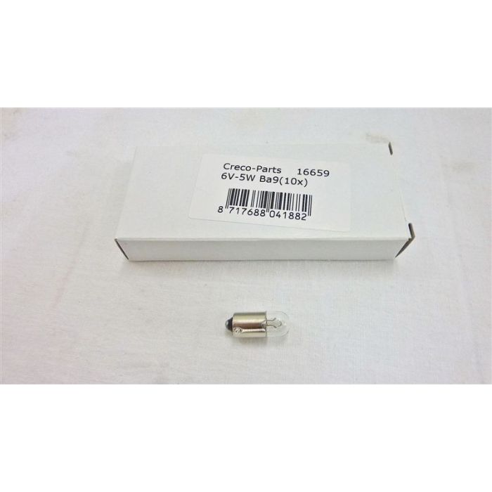 Lampe Bosma 6V 5W tube 11x44