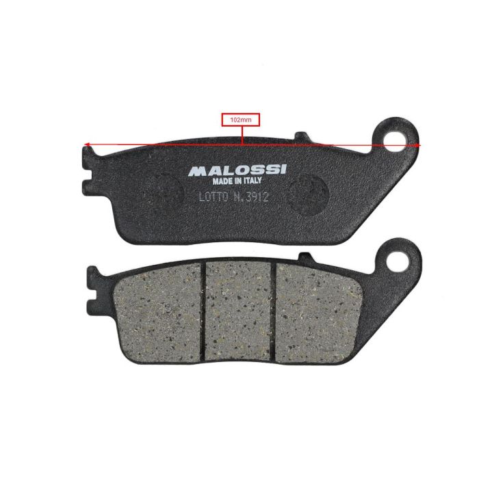 Plaquette de frein Malossi pour BMW C sport 650 ie 4T LC (euro 4) va2016, adv350 6215572bb - vue 3