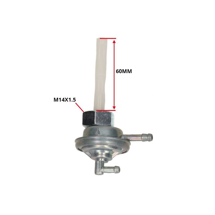 Robinet de carburant DMP A-qual 16 mm - vue 3