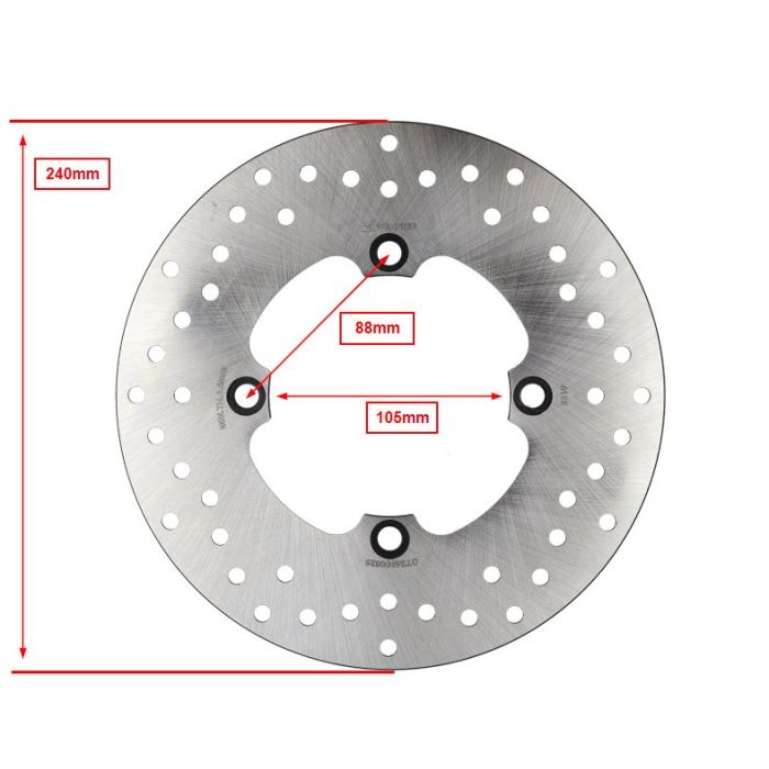 Disque de frein Newfren DF4115 pour Forza 250, Forza 300, SH 125/150 - vue 4