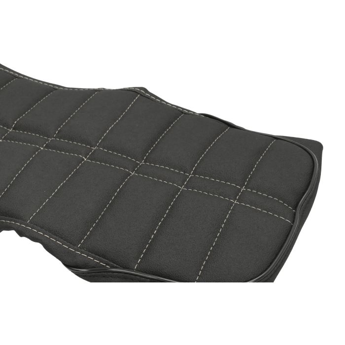 Housse de selle Regia luxe noir et blanc - vue 2