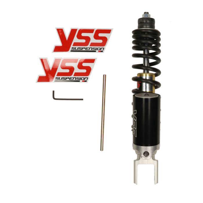 Amortisseur YSS avec réservoir de gaz série G 285mm noir/or - vue 4