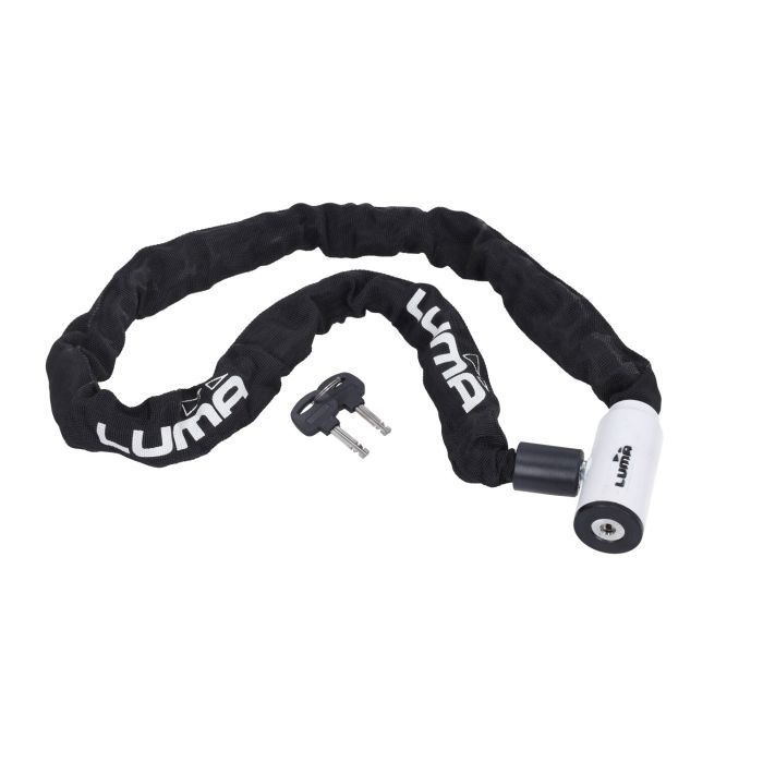 Serrure à chaîne Luma antivol automatique 120 cm blanc - vue 2