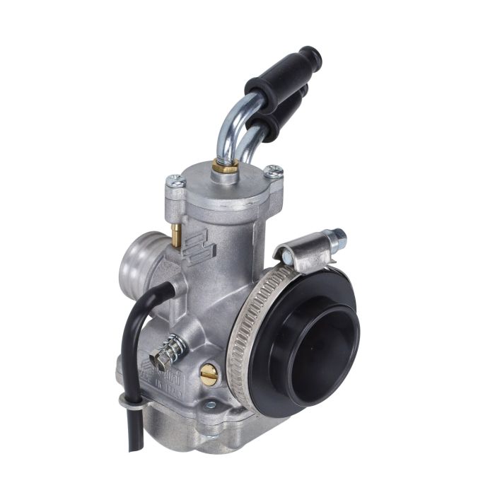 Carburateur Polini 19mm avec câble d'étranglement Minarelli horizontal/vertical Piaggio 2T - vue 4