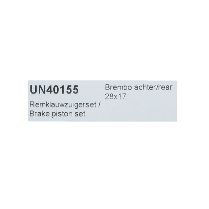 Kit de révision étrier Brembo arrière 28x17.1mm - vue 3