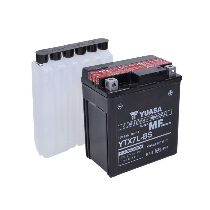 Batterie Yuasa ytx7l-bs sans entretien euro-4/5 fly new 2012, Primavera, sprint, zip 4t - vue 2