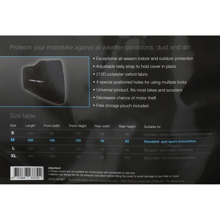 Housse de protection Pro-Tect M noir - vue 2
