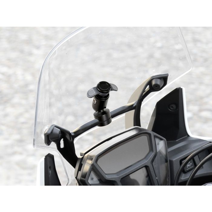 Adaptateur Lampa téléphone Miroir optique Barre de rétroviseur + pare-brise courte 90438 - vue 2