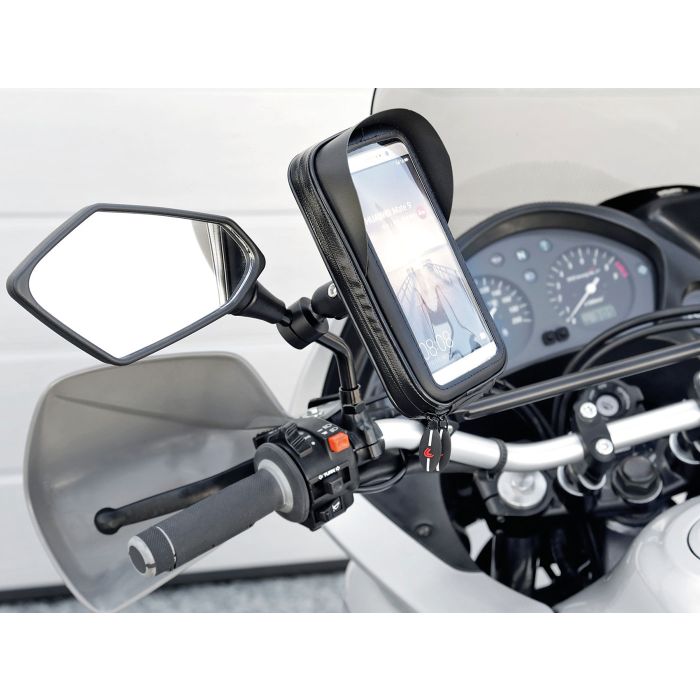 Adaptateur Lampa téléphone Miroir optique Barre de rétroviseur + pare-brise courte 90438 - vue 8