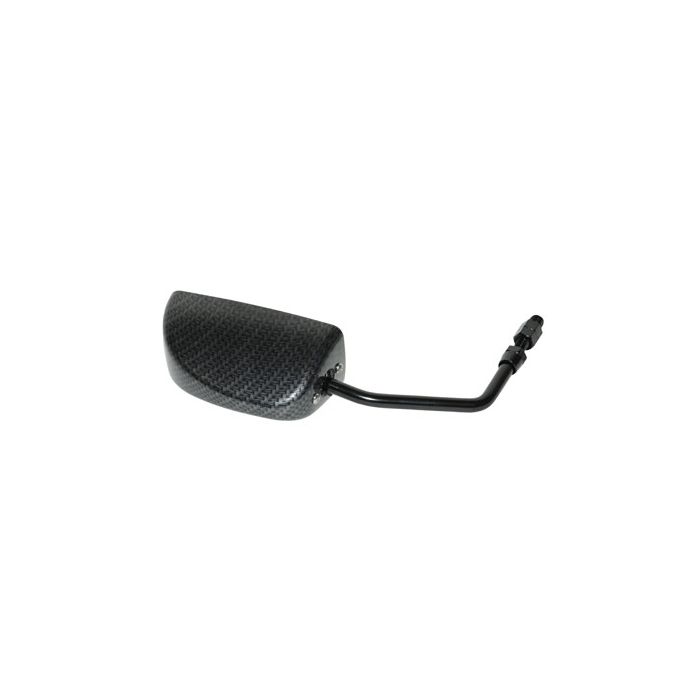 Rétroviseur DMP rectangulaire sport F1 M8-M10 carbone