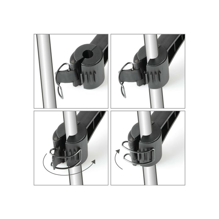 Support téléphone Lampa pour rétroviseur/pare-brise 9-14 mm 91570 - vue 4