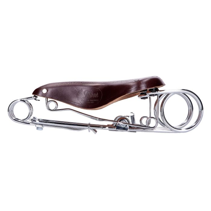Selle Tabor universel lourd bordeaux - vue 3