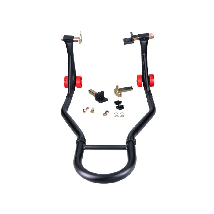 Outillage Power + stand du paddock professionnel cyclomoteur/scooter/moto noir - vue 3