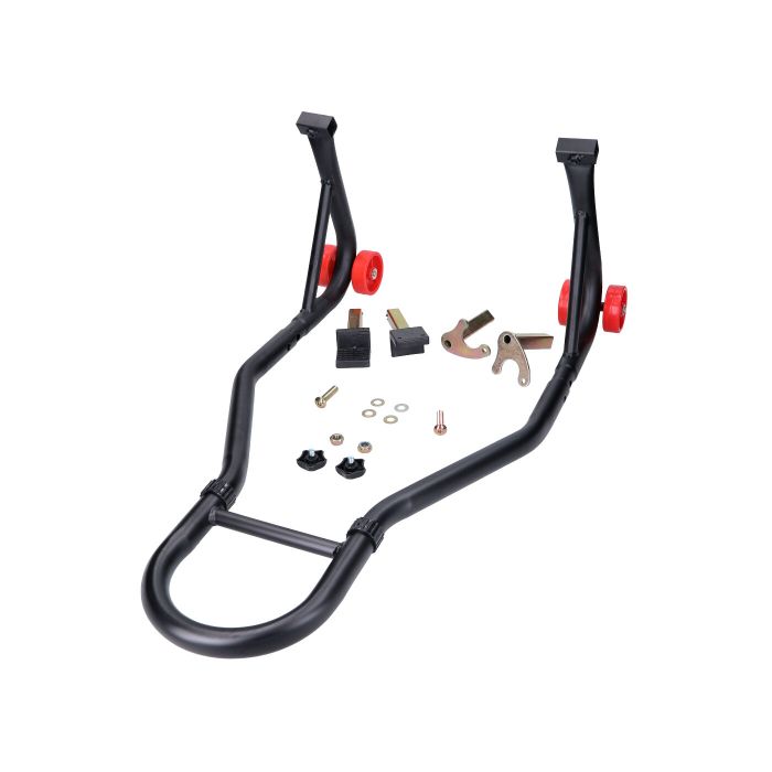 Outillage Power + stand du paddock professionnel cyclomoteur/scooter/moto noir - vue 4