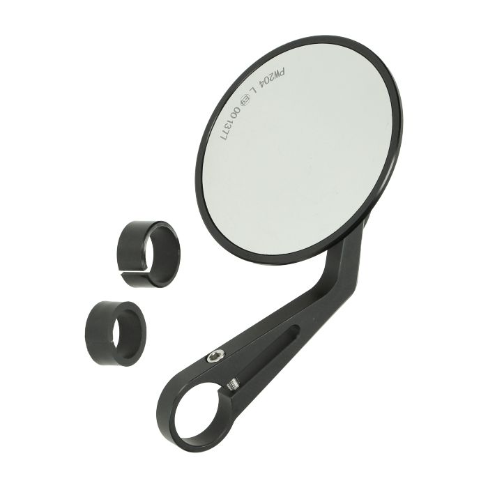 Rétroviseur support de guidon bar end rond noir mat GTS, Sprint, Zip 4T - vue 2