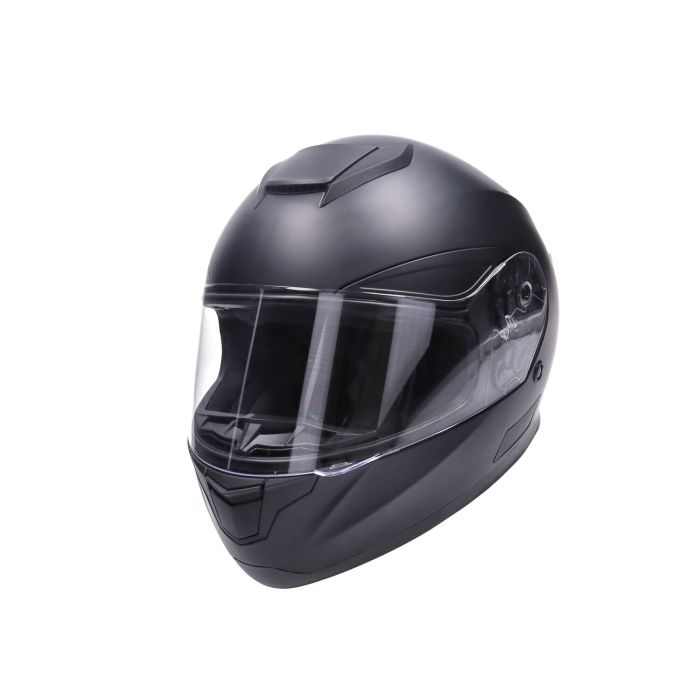 Casque Cab intégrale E-06 XL noir mat/noir - vue 5