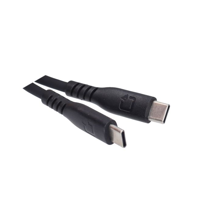 Câble de chargement Optiline silicone USB Type-C 150 cm noir 91791 - vue 4