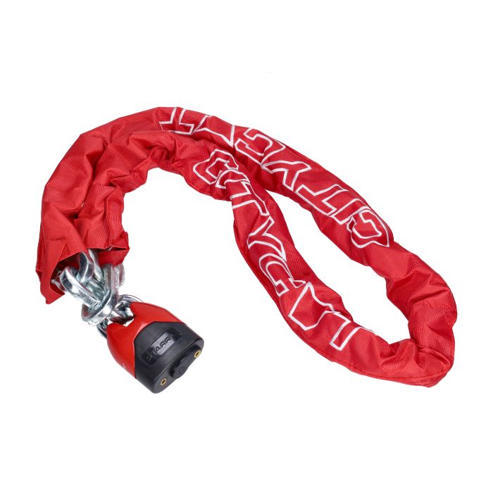 Serrure à chaîne Citycat + cadenas 4 étoiles 120 cm - vue 2