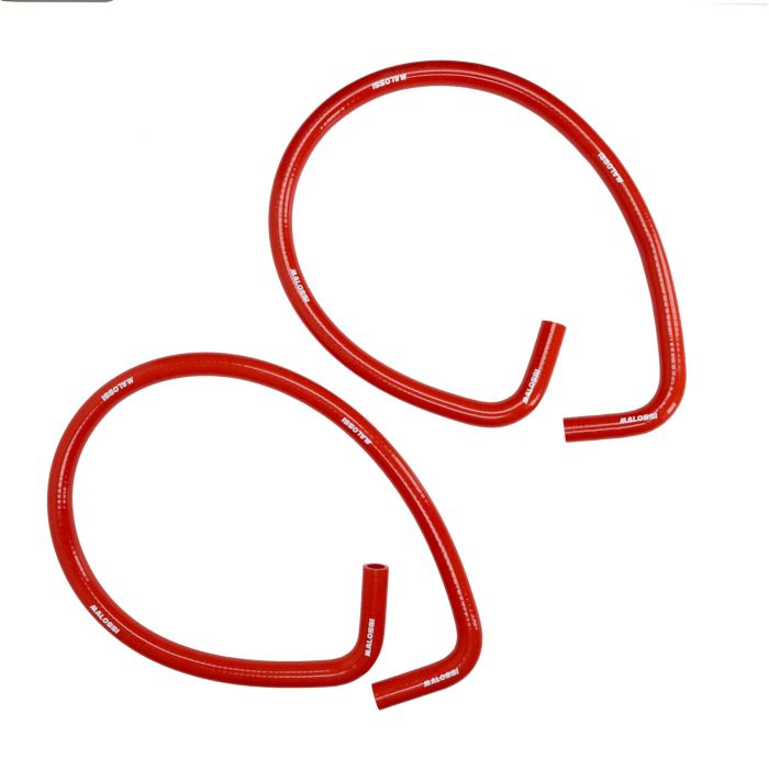 Durite de refroidissement Malossi silicone rouge universel 2 pièces 2219220e - vue 3