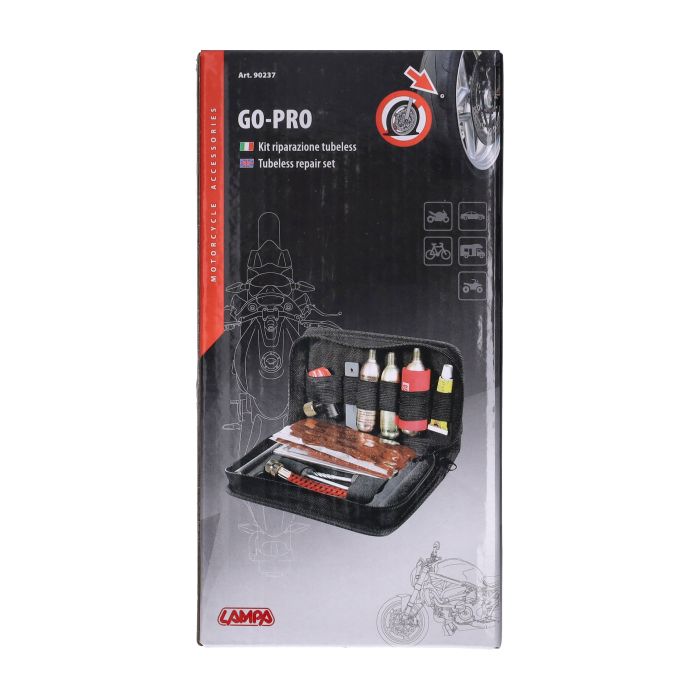 Kit de réparation Lampa bande sans chambre à air Go-Pro 11 pièces 90237 - vue 2
