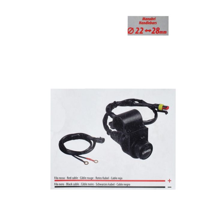 Lampa Connexion support de guidon 12V + câbles 12 ampères 90535 - vue 2
