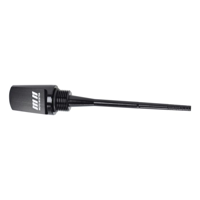 Jauge d'huile Moto-Nostra aluminium noir brillant GTS 125cc 250cc 300 310 Vespa MN1059GB - vue 4