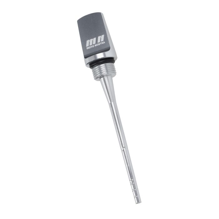 Jauge d'huile Moto-Nostra aluminium argent GTS 125cc, GTS 250cc, GTS 300, GTS 310, Vespa MN1059SI - vue 2