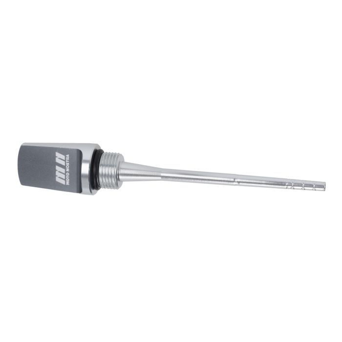 Jauge d'huile Moto-Nostra aluminium argent GTS 125cc, GTS 250cc, GTS 300, GTS 310, Vespa MN1059SI - vue 5