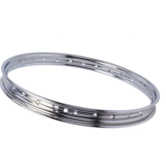 Jante Italcerchio 28 trous 1.20x17inch chrome ciao - vue 3