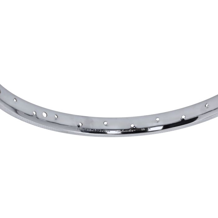 Jante Italcerchio FFS 28 trous 1.20x17inch chrome ciao, vespa - vue 2
