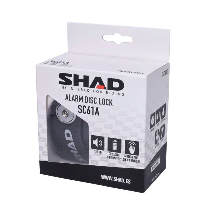 Blocage du frein à disque Shad avec alarme 6 mm noir SC61A - vue 2