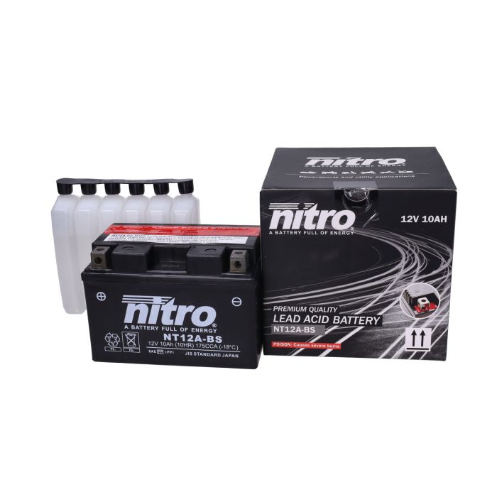 Batterie Nitro nt12a-bs/yt12a-bs downtown 300, people s 300, x-town - vue 2