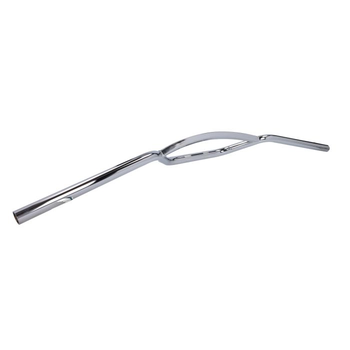 Guidon courbé élevé Tomaselli chrome - vue 2