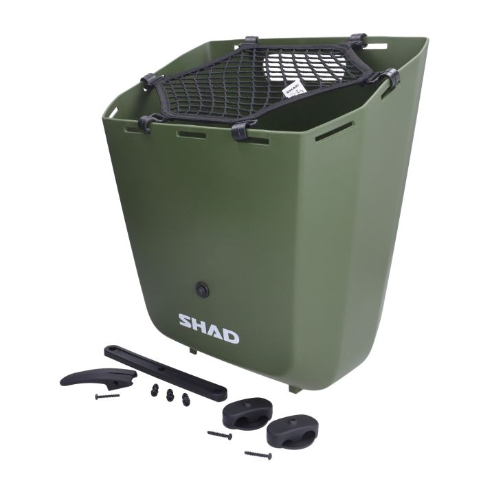 Valises latérales Shad fixe plastique 20L vert - vue 2