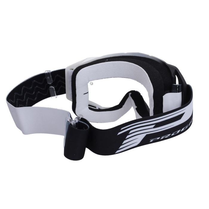 Lunettes de protection Progrip anti-humidité anti-rayures noir et blanc 3300 - vue 2