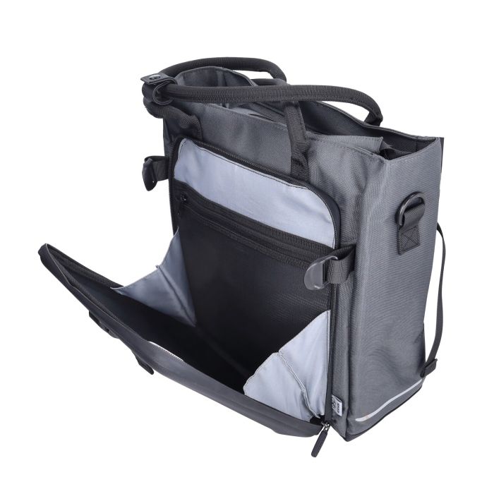 Sacoche latérale Shad amovible support arrière 16L gris