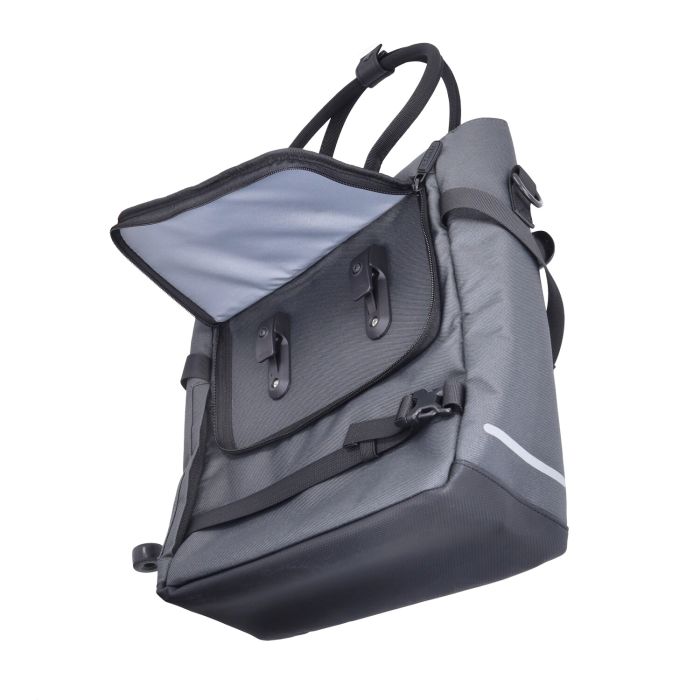 Sacoche latérale Shad amovible support arrière 16L gris - vue 2