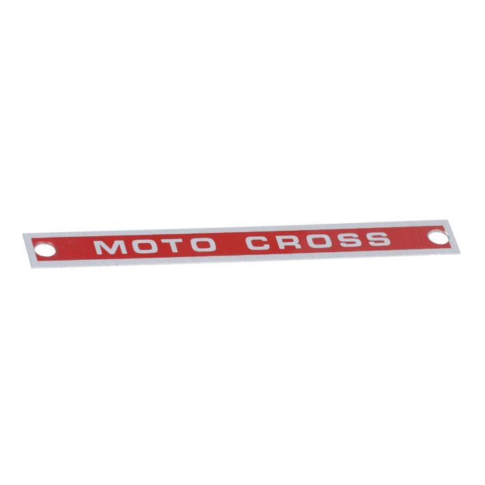Plaque de direction motocross - vue 2